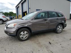 Salvage cars for sale at Duryea, PA auction: 2010 Honda CR-V LX