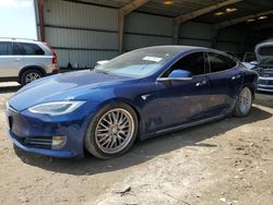 Salvage cars for sale from Copart Houston, TX: 2017 Tesla Model S