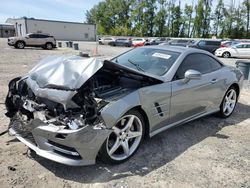 Salvage cars for sale from Copart Arlington, WA: 2013 Mercedes-Benz SL 550