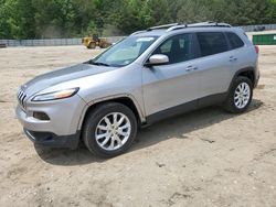 Salvage cars for sale at Gainesville, GA auction: 2014 Jeep Cherokee Limited
