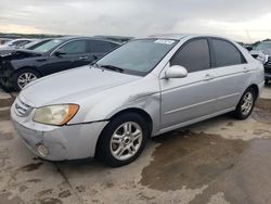 Salvage cars for sale at Grand Prairie, TX auction: 2005 KIA Spectra LX