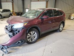 Salvage cars for sale at West Mifflin, PA auction: 2013 Honda CR-V EXL