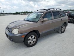 Hyundai salvage cars for sale: 2005 Hyundai Santa FE GLS