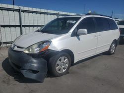 Salvage cars for sale at Littleton, CO auction: 2006 Toyota Sienna XLE