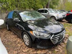 Salvage cars for sale from Copart North Billerica, MA: 2018 Hyundai Elantra SE