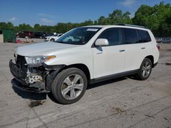 Salvage cars for sale at Ellwood City, PA auction: 2011 Toyota Highlander Limited