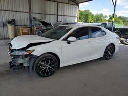 Salvage cars for sale from Copart Cartersville, GA: 2021 Toyota Camry SE