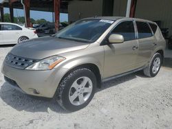 Salvage cars for sale at Homestead, FL auction: 2005 Nissan Murano SL