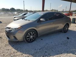 Salvage cars for sale at Homestead, FL auction: 2016 Toyota Corolla L