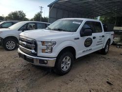 Salvage cars for sale from Copart Midway, FL: 2017 Ford F150 Supercrew