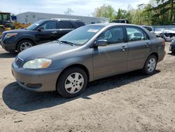 Salvage cars for sale at Lyman, ME auction: 2007 Toyota Corolla CE