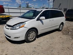 Salvage cars for sale at Appleton, WI auction: 2008 Toyota Sienna XLE