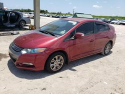 Honda Insight EX salvage cars for sale: 2010 Honda Insight EX