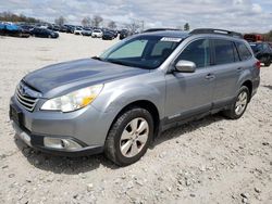 Salvage cars for sale at West Warren, MA auction: 2011 Subaru Outback 3.6R Limited