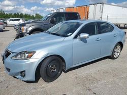 Salvage cars for sale at Cahokia Heights, IL auction: 2011 Lexus IS 250