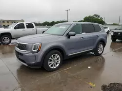 Salvage cars for sale from Copart Wilmer, TX: 2020 KIA Telluride LX