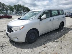 Salvage cars for sale at Loganville, GA auction: 2015 Nissan Quest S