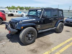 Jeep salvage cars for sale: 2017 Jeep Wrangler Unlimited Sahara