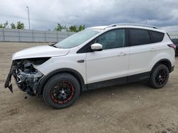 Salvage cars for sale at Nisku, AB auction: 2018 Ford Escape Titanium