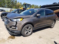 Salvage cars for sale at Eldridge, IA auction: 2019 Ford Edge SEL