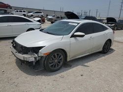 Honda salvage cars for sale: 2019 Honda Civic EX