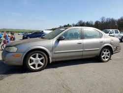 Salvage cars for sale at Brookhaven, NY auction: 2001 Nissan Maxima GXE