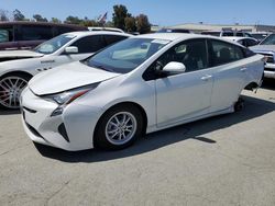 Salvage cars for sale from Copart Martinez, CA: 2018 Toyota Prius