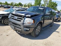 Ford salvage cars for sale: 2015 Ford Expedition EL XLT