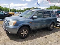 Salvage cars for sale from Copart East Granby, CT: 2006 Honda Pilot EX