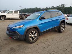 Jeep Cherokee salvage cars for sale: 2018 Jeep Cherokee Trailhawk