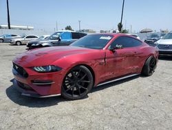 Salvage cars for sale at Van Nuys, CA auction: 2018 Ford Mustang GT