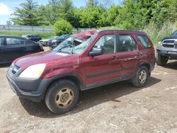 Honda salvage cars for sale: 2003 Honda CR-V LX