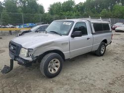 Salvage cars for sale at Waldorf, MD auction: 2009 Ford Ranger