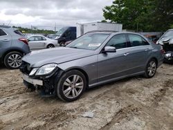 Mercedes-Benz salvage cars for sale: 2012 Mercedes-Benz E 350 Bluetec