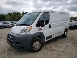 Salvage cars for sale from Copart Mendon, MA: 2017 Dodge RAM Promaster 1500 1500 Standard