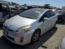 Salvage cars for sale from Copart Martinez, CA: 2010 Toyota Prius