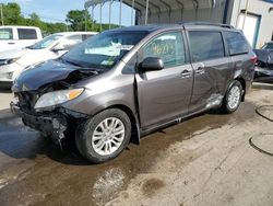 Salvage cars for sale from Copart Lebanon, TN: 2015 Toyota Sienna XLE