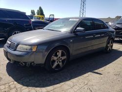 Salvage cars for sale at Hayward, CA auction: 2003 Audi A4 3.0 Quattro