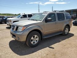 Salvage cars for sale at Colorado Springs, CO auction: 2006 Nissan Pathfinder LE