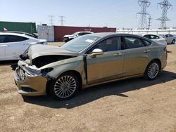 Salvage cars for sale from Copart Elgin, IL: 2013 Ford Fusion Titanium