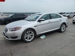 Salvage cars for sale at Grand Prairie, TX auction: 2013 Ford Taurus SEL