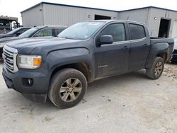 Salvage cars for sale at New Braunfels, TX auction: 2016 GMC Canyon SLE