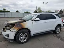 Salvage cars for sale at Littleton, CO auction: 2015 Chevrolet Equinox LT