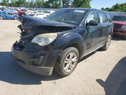 Vehiculos salvage en venta de Copart Bridgeton, MO: 2014 Chevrolet Equinox LS