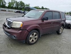 Honda salvage cars for sale: 2013 Honda Pilot EXL