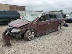 Vehiculos salvage en venta de Copart Kansas City, KS: 2016 Honda Odyssey EXL