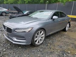 Salvage cars for sale from Copart Waldorf, MD: 2017 Volvo S90 T6 Inscription