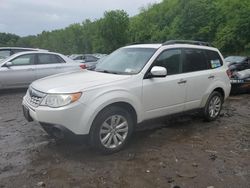Salvage cars for sale at Marlboro, NY auction: 2011 Subaru Forester Limited