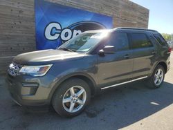 Salvage cars for sale from Copart Blaine, MN: 2018 Ford Explorer XLT