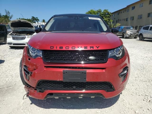 2018 Land Rover Discovery Sport HSE